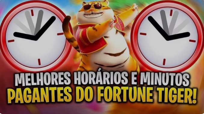 Melhor horário para jogar Fortune Tiger